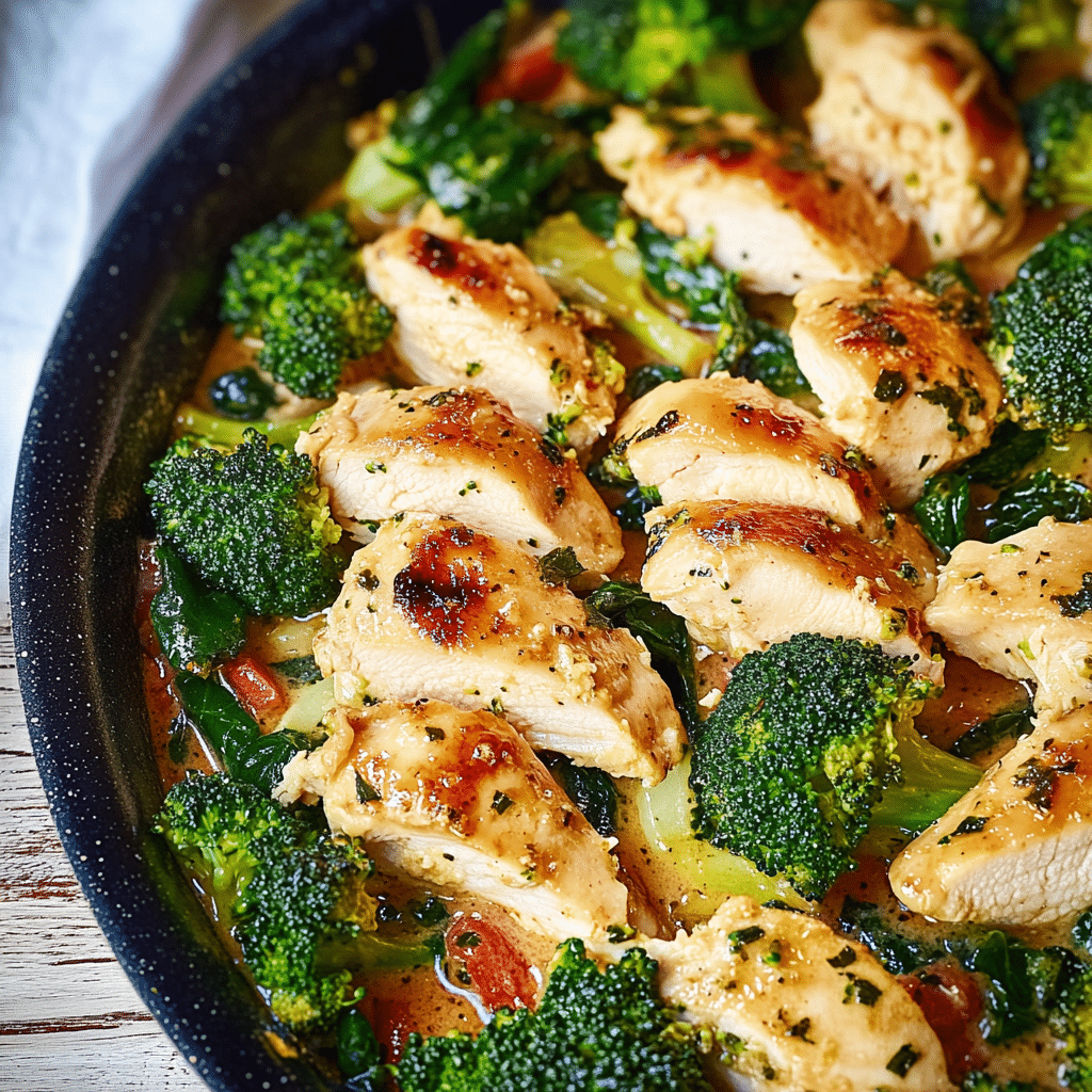 Pollo al Ajo con Brócoli y Espinacas en 20 Minutos 67 Pollo al Ajo con Brócoli y Espinacas en 20 Minutos