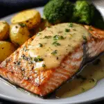 Salmón al Limón con Mantequilla, Papas Crujientes y Brócoli 76 Salmón al Limón con Mantequilla, Papas Crujientes y Brócoli
