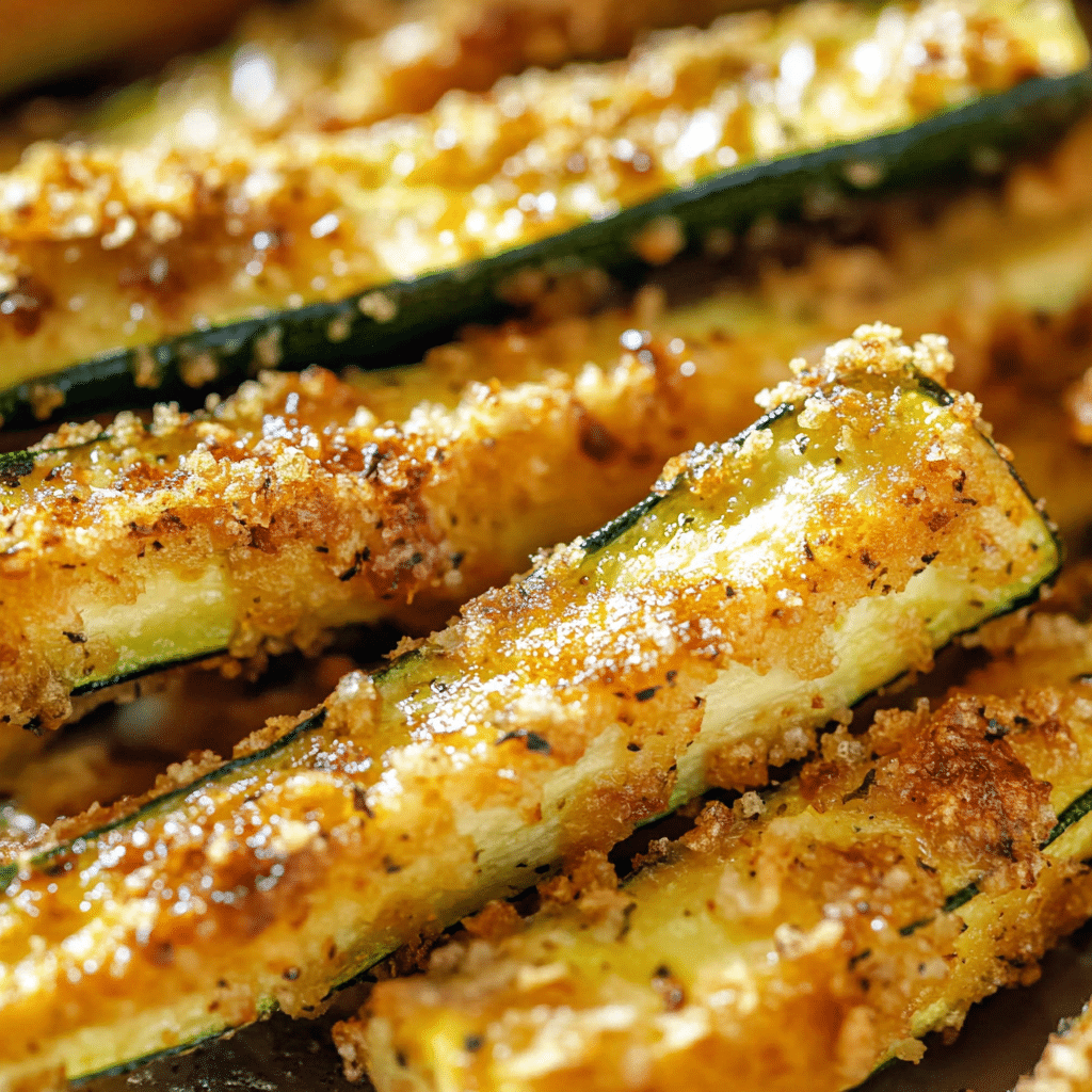 Palitos de calabacín al horno