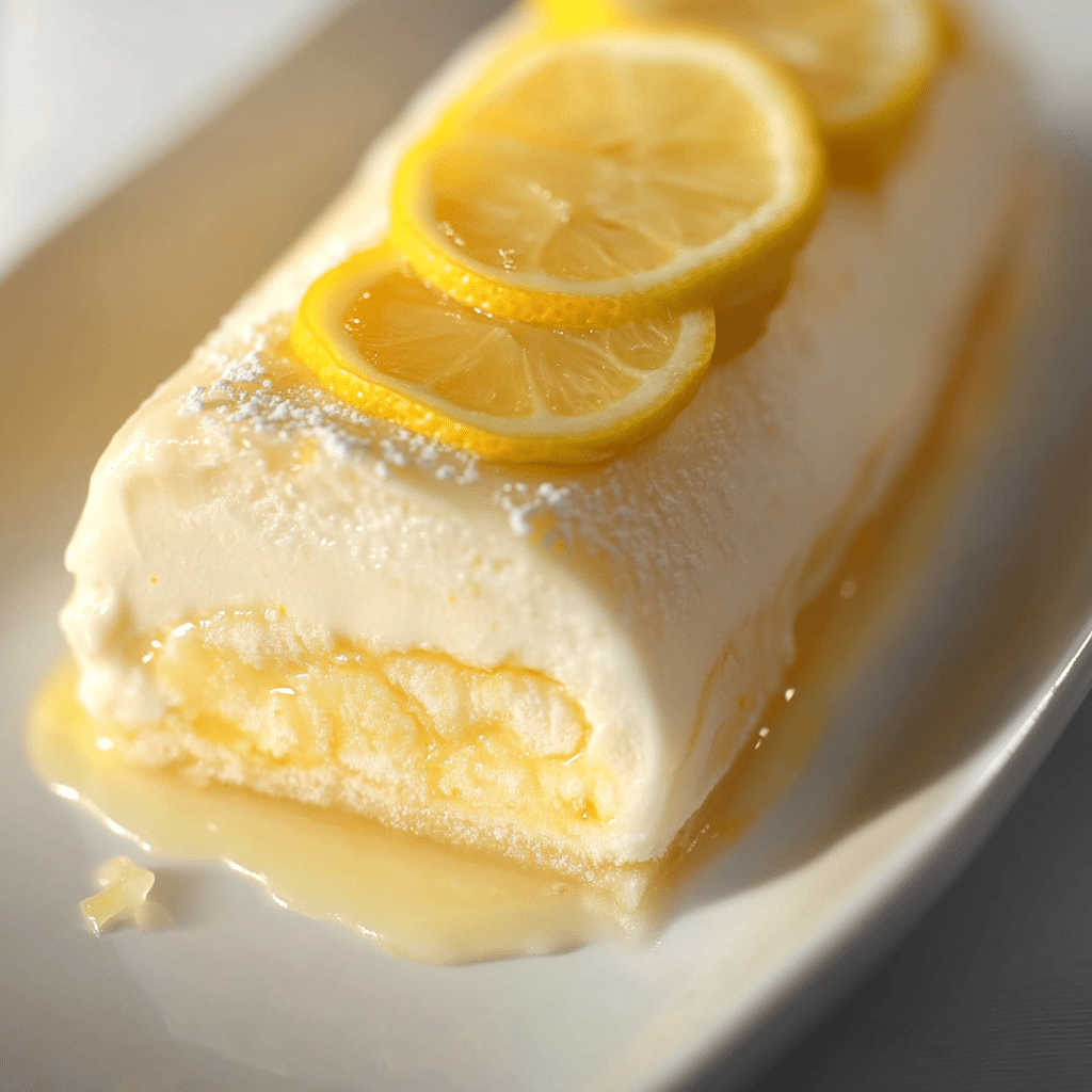 Semifrío de Limón – Un refrescante postre que encanta a todos