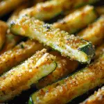 Palitos de calabacín al horno