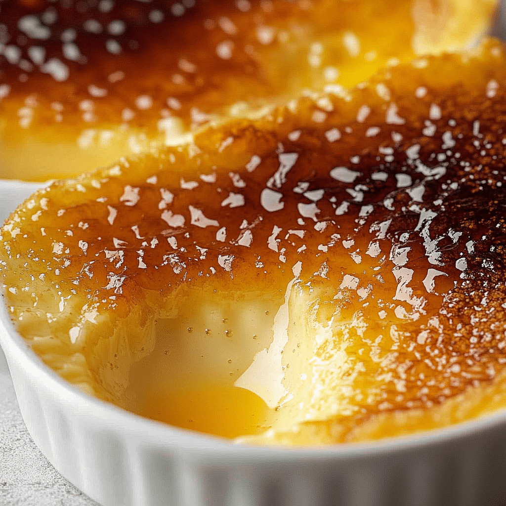 Crème Brûlée de Vainilla