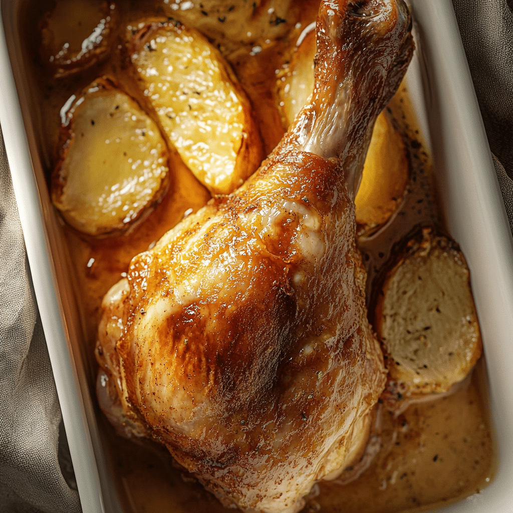 Pata de pollo a la cerveza – Receta fácil y deliciosa