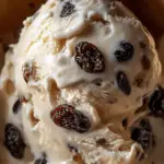 Helado Casero de Pasas
