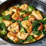 Pollo al Ajo con Brócoli y Espinacas en 20 Minutos 84 Pollo al Ajo con Brócoli y Espinacas en 20 Minutos