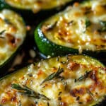 Steaks de Calabacín con Ajo y Queso