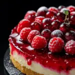 Cheesecake con Frutos Rojos
