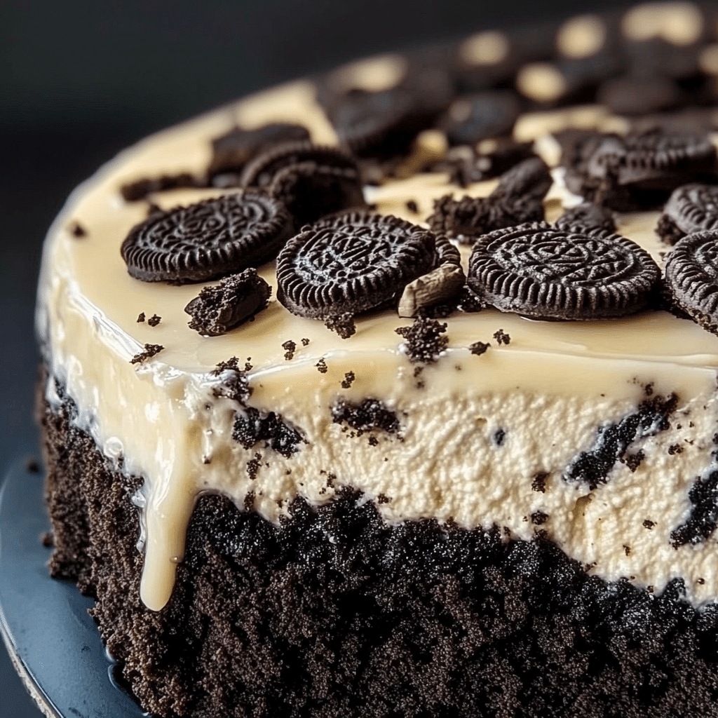 Cheesecake de Oreo