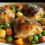 Receta de Pollo a la Jardinera 🍗🥕🍅