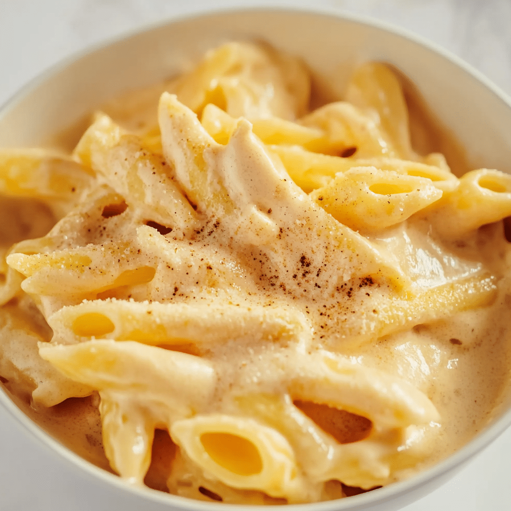 Pasta con Crema Vegana