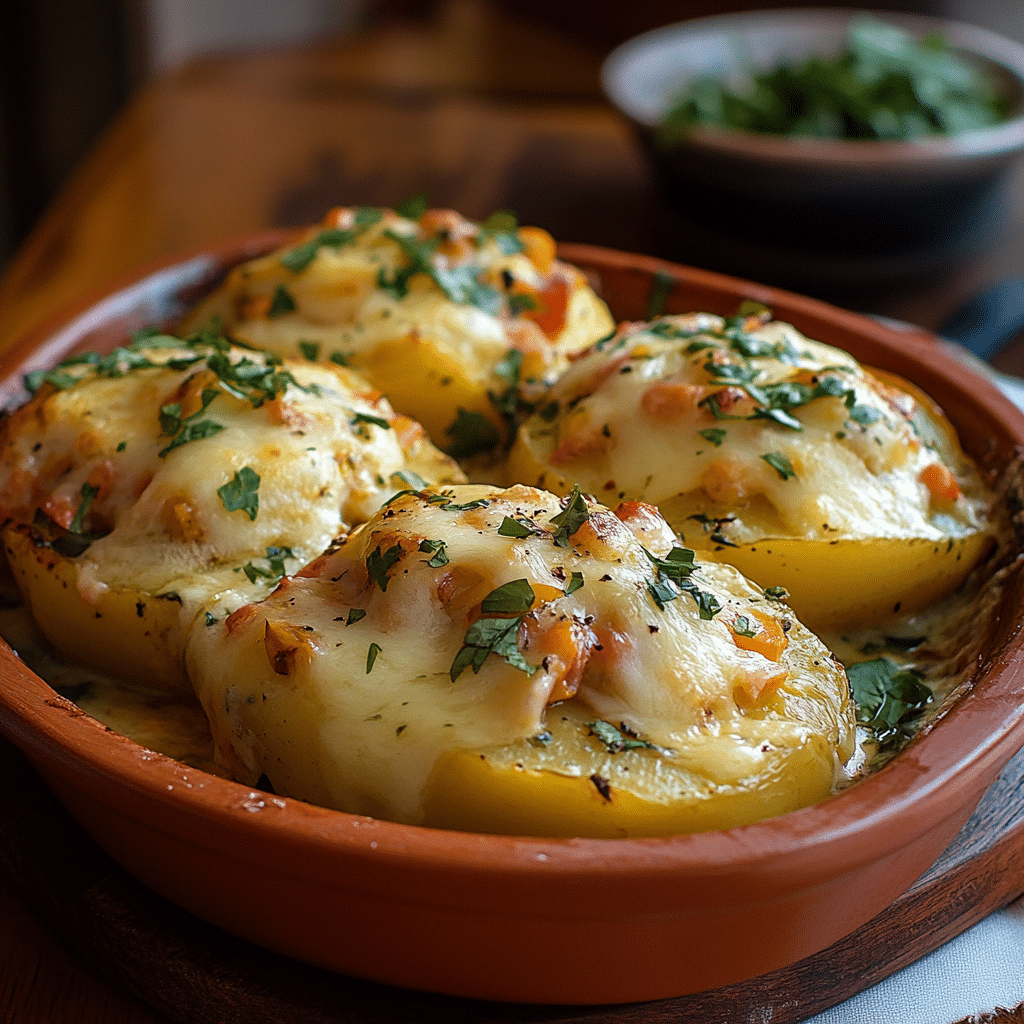 Cazuela de Papas Rellenas Dos Veces
