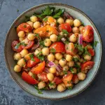Ensalada de Garbanzos Fácil 🥗🌱✨ 97 Ensalada de Garbanzos Fácil 🥗🌱✨