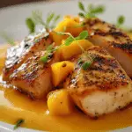 Pechugas de Pollo en Salsa de Mango