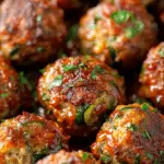 Albóndigas de calabacín al horno