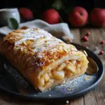 Pastel Alemán con Relleno de Manzana 4 Pastel Alemán con Relleno de Manzana