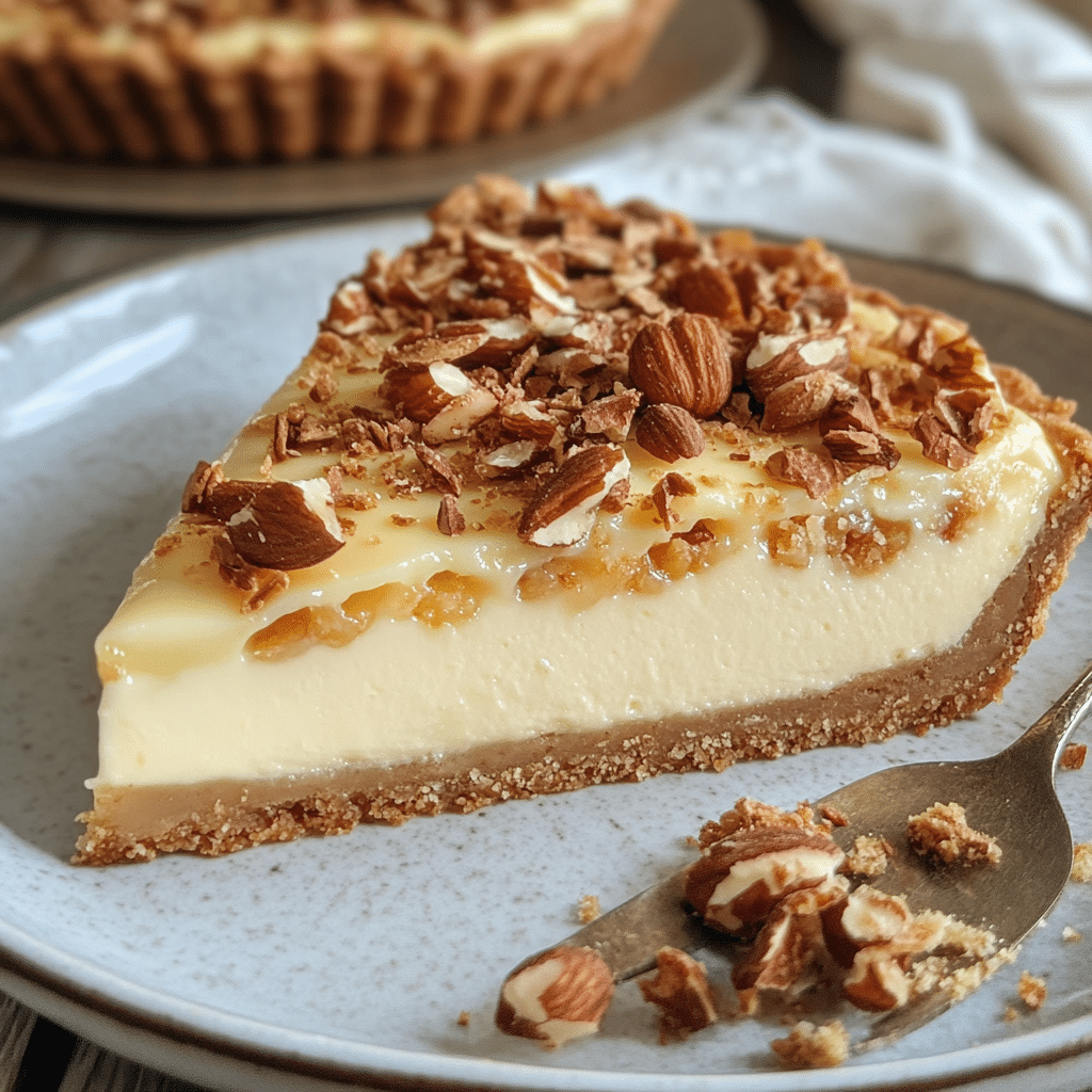 Tarta de Queso y Almendras
