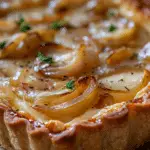 Tarta de Queso y Cebolla