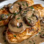 Pechuga de Pollo en Salsa de Champiñones