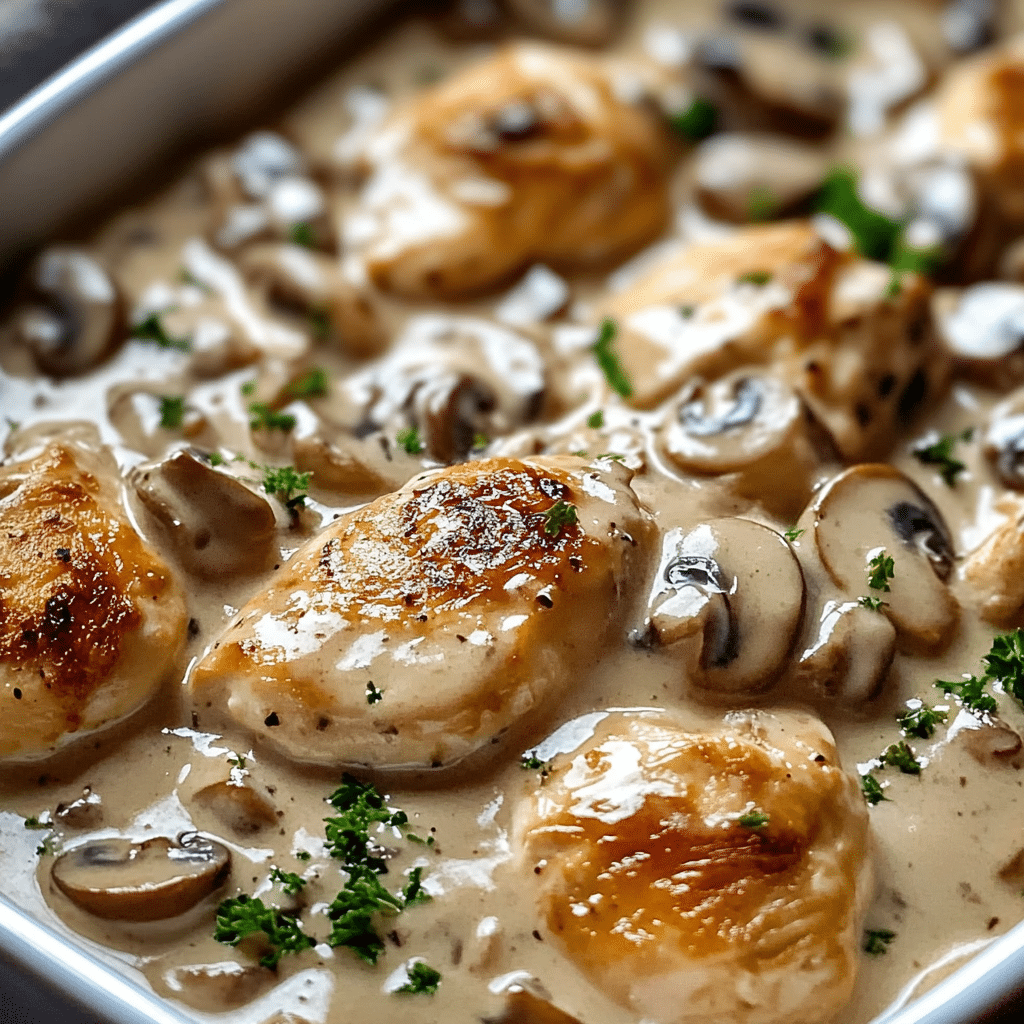 Pollo Stroganoff al Horno