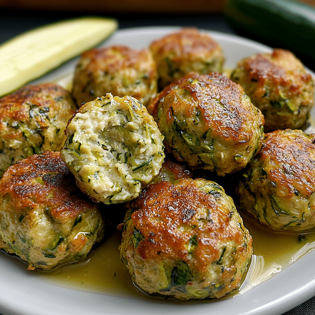 Albóndigas de Calabacín al Horno