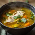 Sopa de Pollo Antiinflamatoria