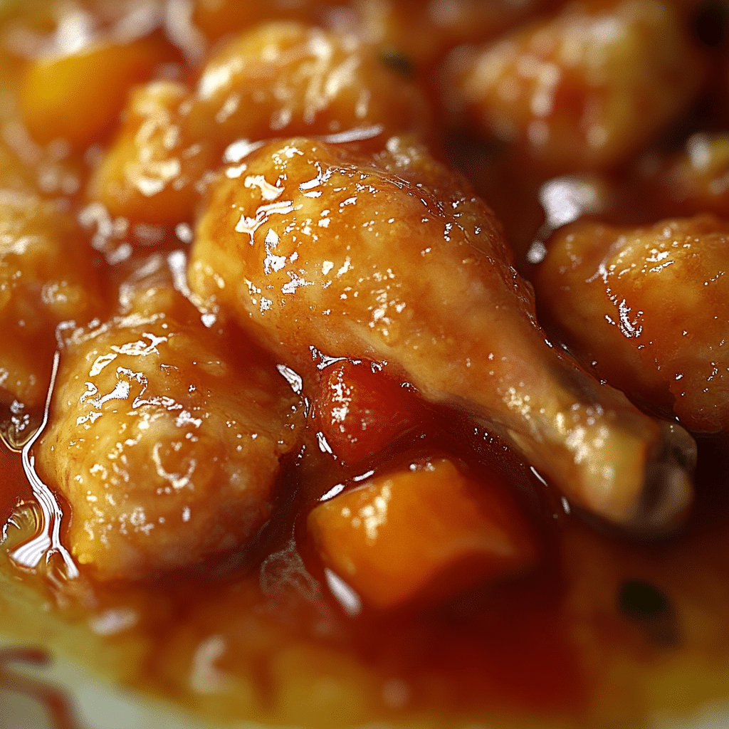 Receta Irresistible de Pollo Agridulce