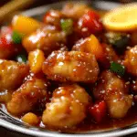 Receta de Pollo Agridulce 🍗🍊✨ 50 Receta de Pollo Agridulce 🍗🍊✨
