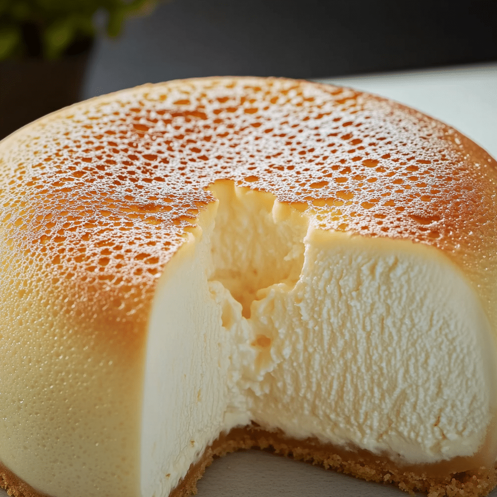 Pastel de Queso Japonés Jiggly