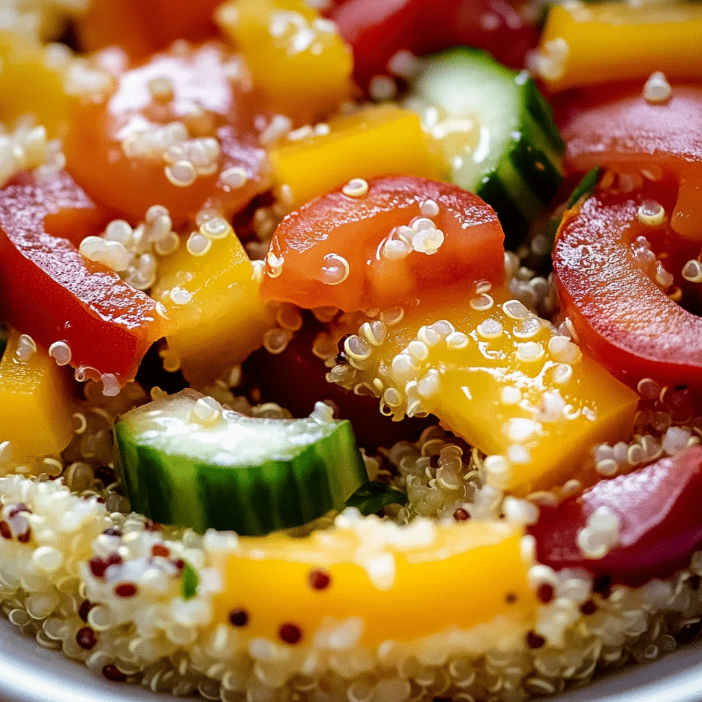 Ensalada de Quinoa y Verduras Frescas 🥗✨