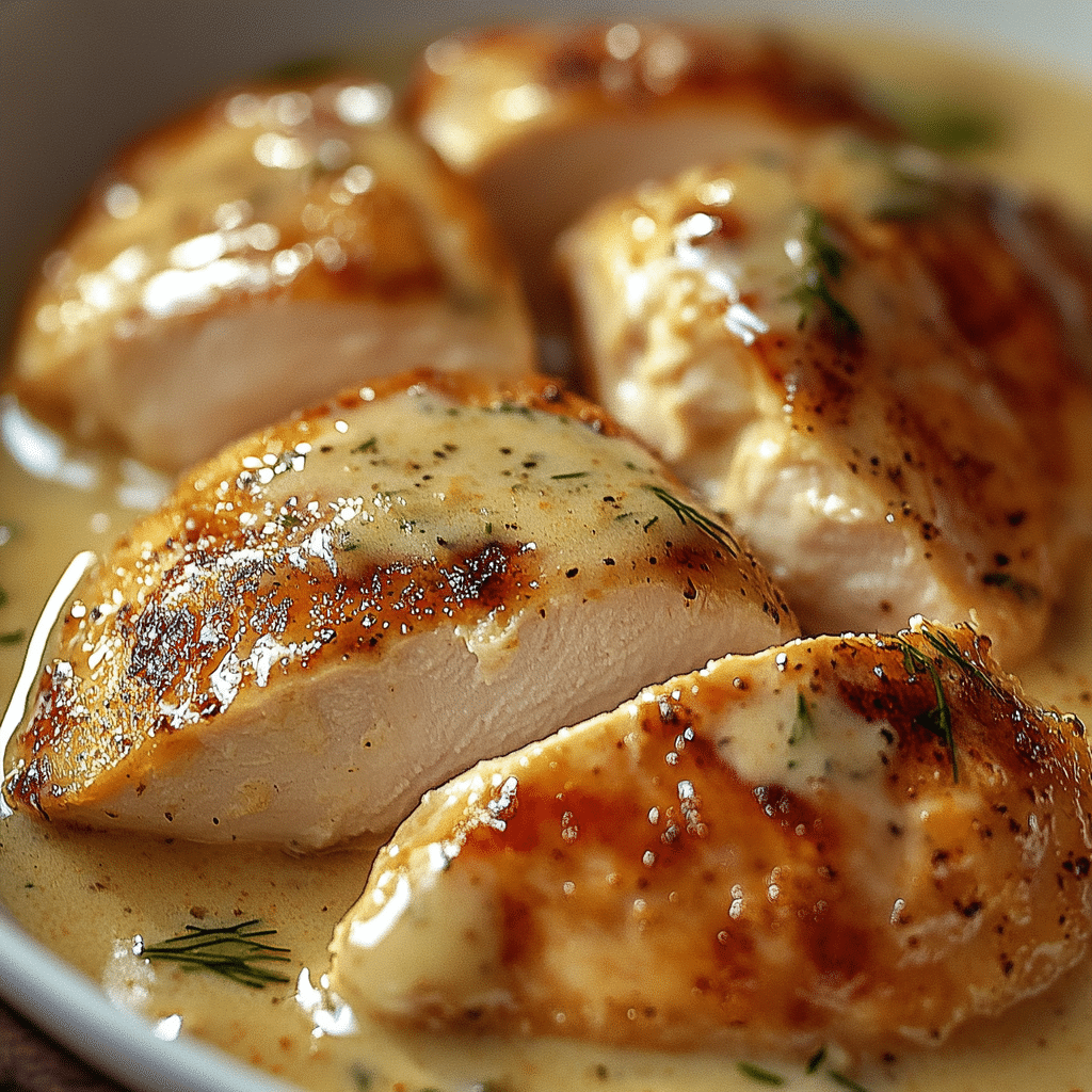 Pechuga de Pollo a la Crema 55 Pechuga de Pollo a la Crema