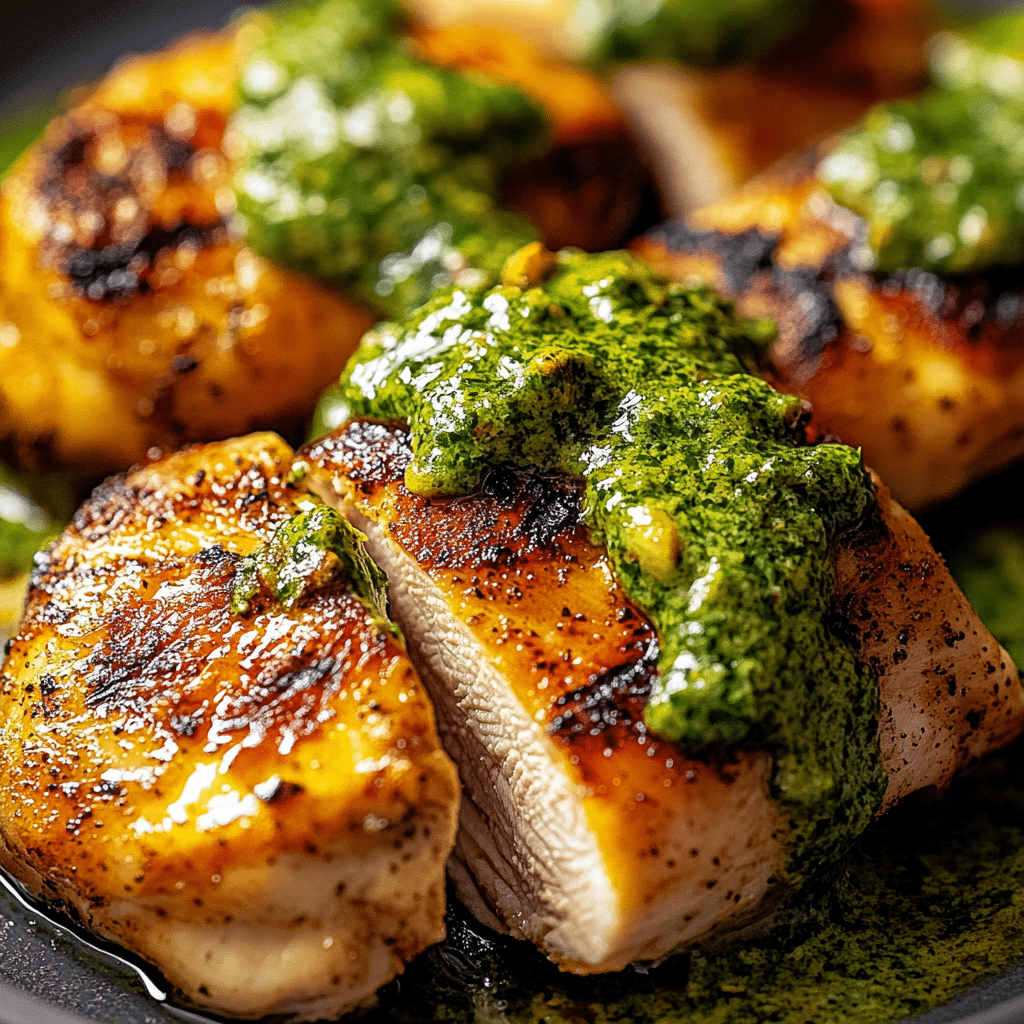 Pollo a la Brasa con Salsa Verde