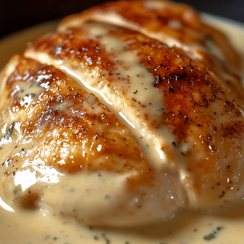 Pechuga de Pollo a la Crema