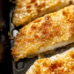 Tilapia empanizada al parmesano en freidora de aire