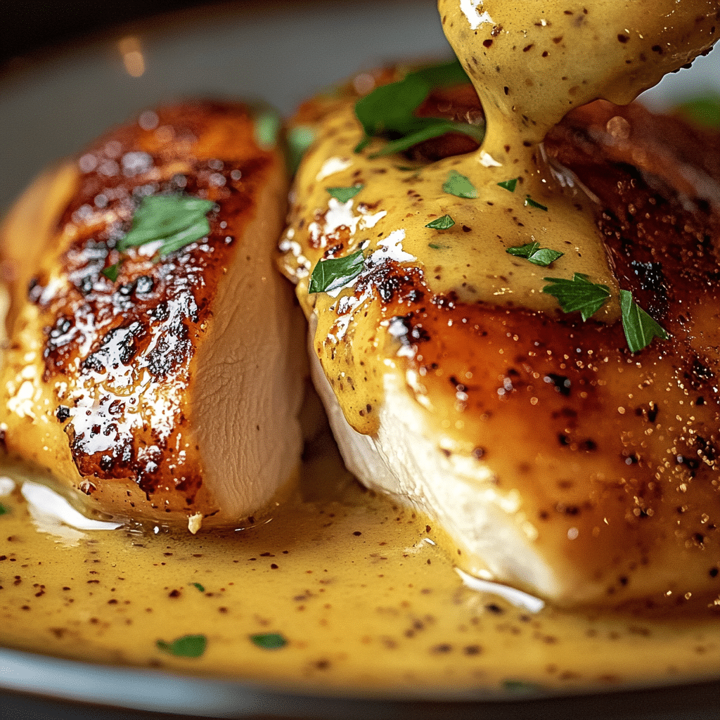 Receta de Pollo a la Mostaza