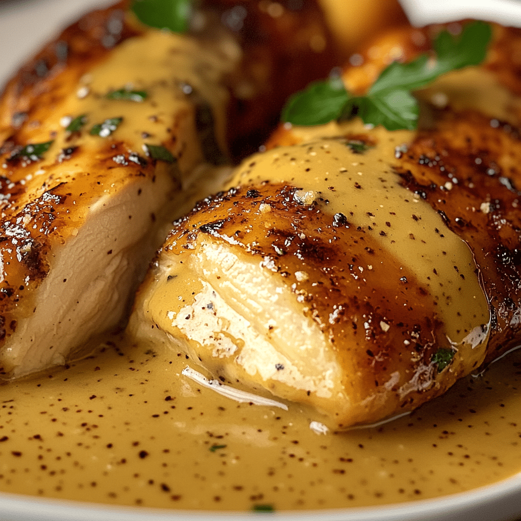 Receta de Pollo a la Mostaza