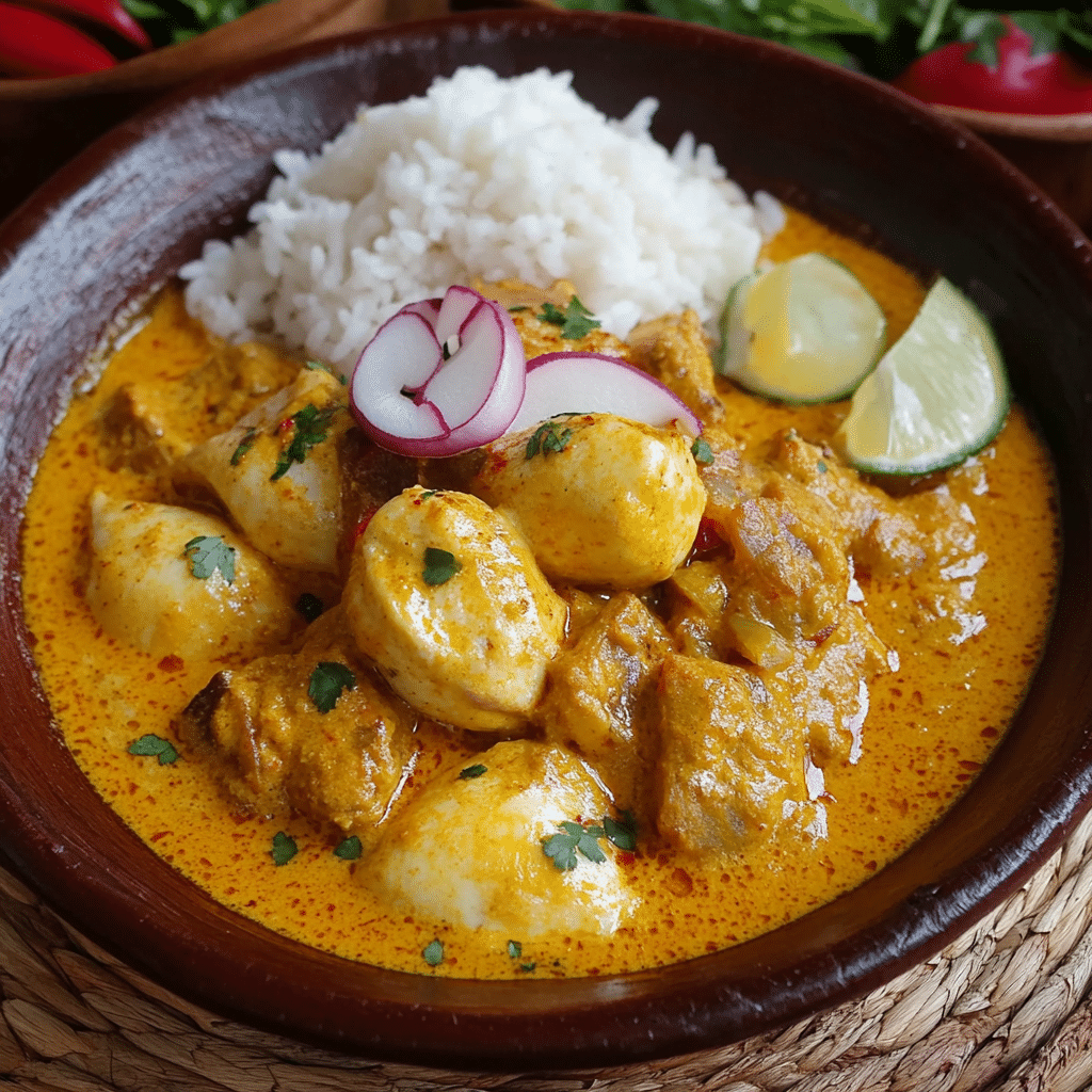 Ají de Gallina Peruano Cremoso y Tradicional