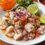CEVICHE PERUANO CLÁSICO DE PESCADO