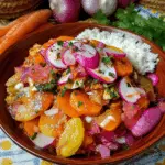 ENSALADA DE BETERRAGA (ENSALADA RUSA PERUANA)