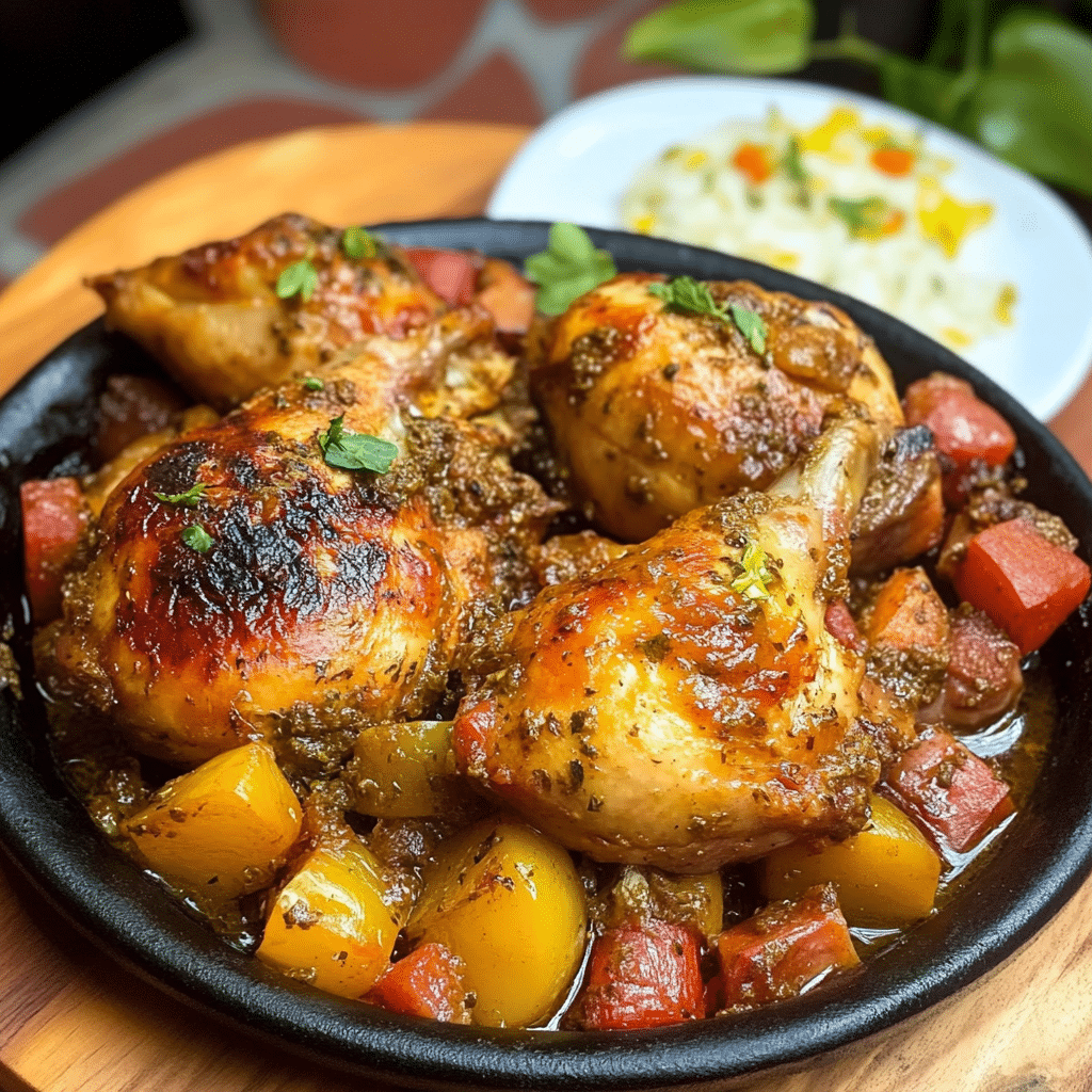 Pollo al Orégano Casero