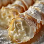 Cannoncini Rellenos de Crema Italiana