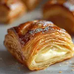 Delicioso Postre de Hojaldre con Crema Pastelera
