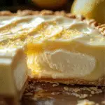 Pastel Cremoso de Queso y Limón