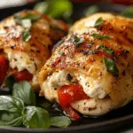 Pollo Relleno de Pimientos Rojos Asados y Queso de Cabra 140 Pollo Relleno de Pimientos Rojos Asados y Queso de Cabra