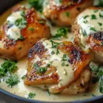 Pochas de Pollo con Salsa Cremosa de Ajo 93 Pochas de Pollo con Salsa Cremosa de Ajo