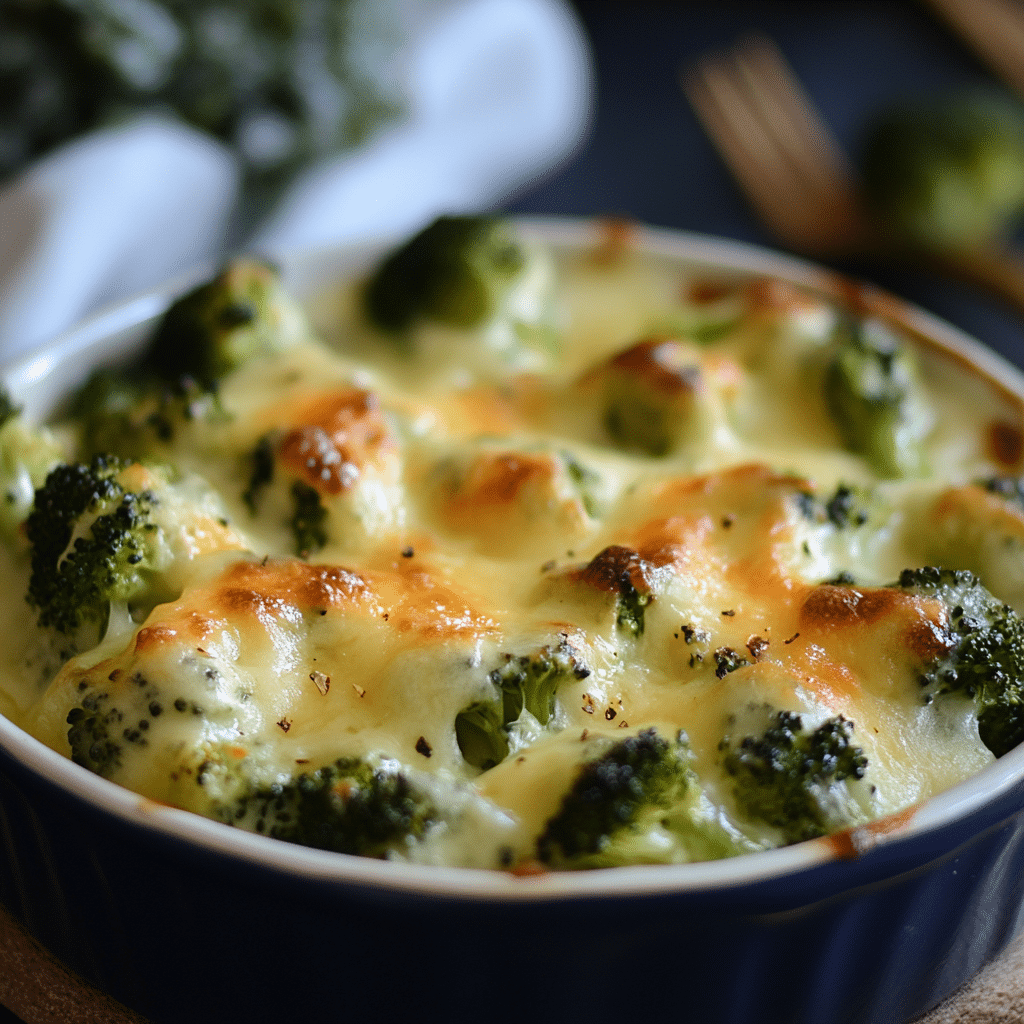 Brócoli con Queso Delicioso
