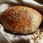 Pan de avena y chía sin harina