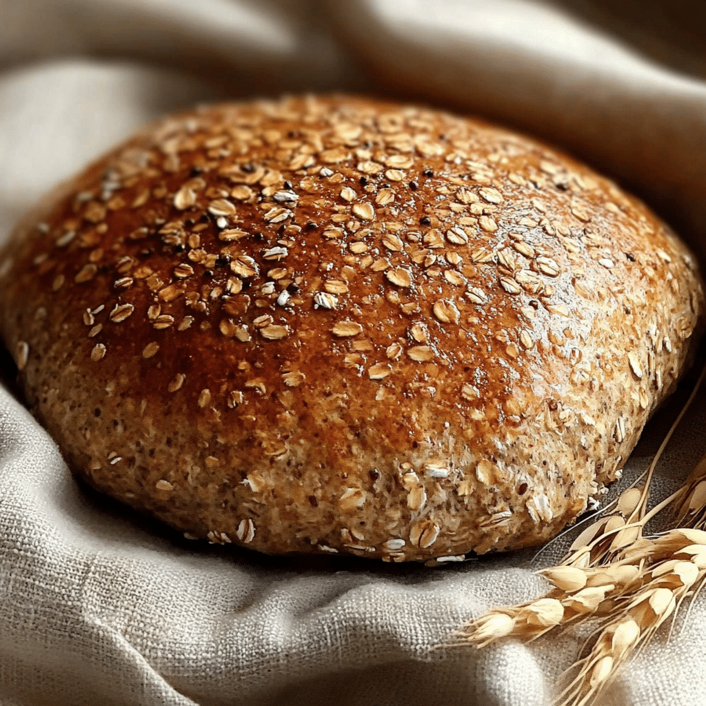 Pan de avena y chía sin harina