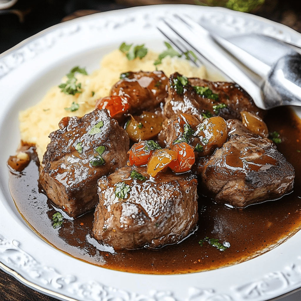 Carrilleras de ternera en salsa