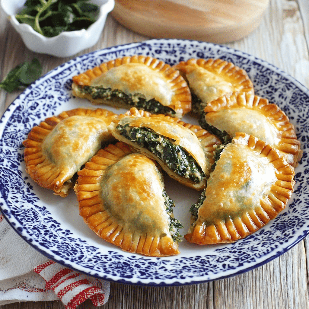 Empanadillas de espinacas 59 Empanadillas de espinacas