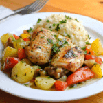 Pollo al Jugo con Verduras